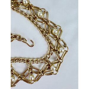 Vintage Gold Chain Belt | Small